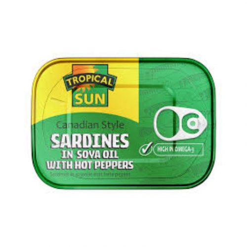 TOPICAL SUN SARDINE WITH HOT PEPPERS