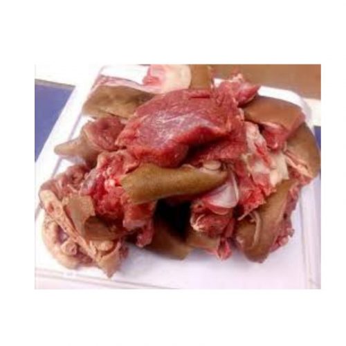 GOAT MEAT WITH SKIN