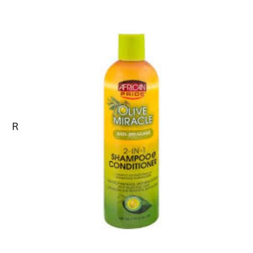 AP OLIVE MIRACLE MOISTURIZING & DETANGLING 2-IN-1 SHAMPOO