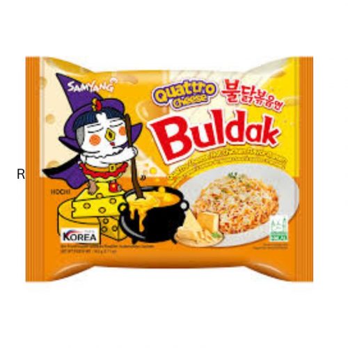 QUATTRO CHEESE HOT CHICKEN FLAVOUR - BULDAK