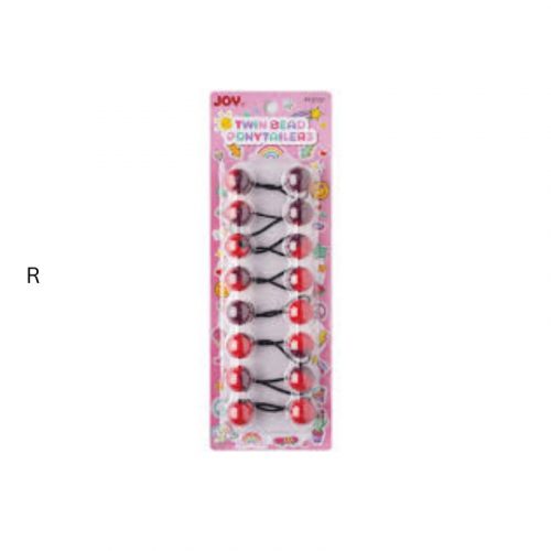 JOY TWIN BEAD PONYTAILERS