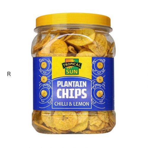 TROPICAL PLANTAIN CHIPS CHILLI & LEMON