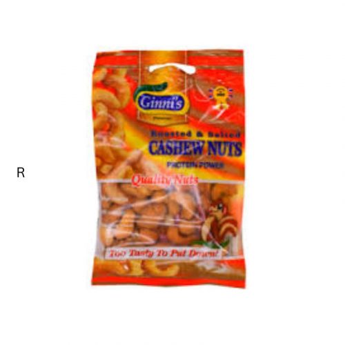 GINNIS ROASTED & SALTED CASHEW NUT