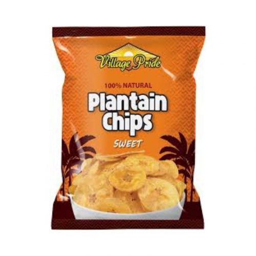 VILLAGE PRIDE PLANTAIN CHIPS SWEET