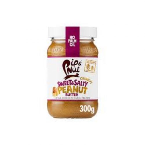 PIPS NUT SMOOTH SWEET & SALTY PEANUT BUTTER