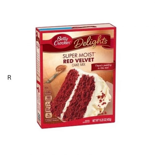 BETTY CROCKER RED VELVET CAKE MIX 432G