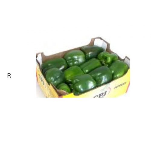 GREEN BELL PEPPER HALF BOX