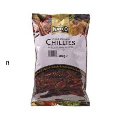 NATCO CHILLI WHOLE STEM 200G