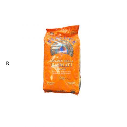 PEACOCK GOLDEN SELLA BASMATI RICE 10KG