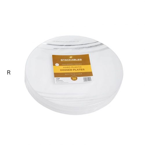 PREMIUM PLASTIC PLATE 23OZ /20PACK
