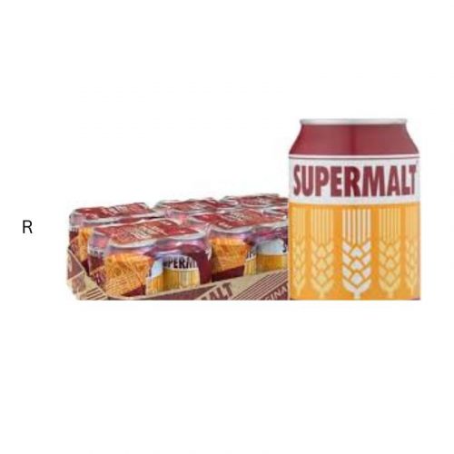 SUPERMALT CAN 350ML BOX