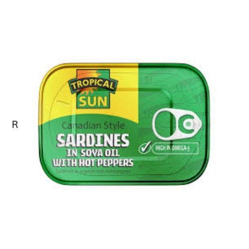 TS CANADIAN STYLE SARDINE IN SOYA OIL WITH PEPPERS